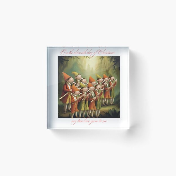 Item preview, On the Eleventh Day of Christmas, Pipers Piping designed and sold by Lisie24.
