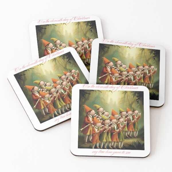 Item preview, On the Eleventh Day of Christmas, Pipers Piping designed and sold by Lisie24.