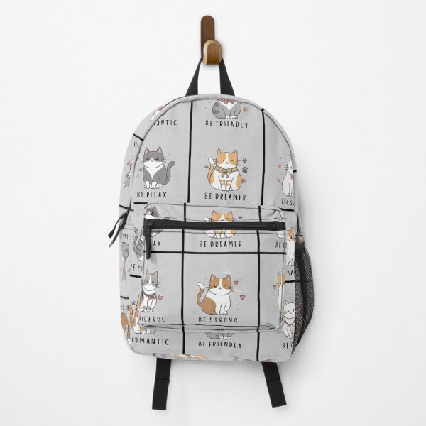 Item preview, 'Positive Cats': 9 Kawaii Kitten Designs with Inspirational Messages designed and sold by JerboT-shirt.