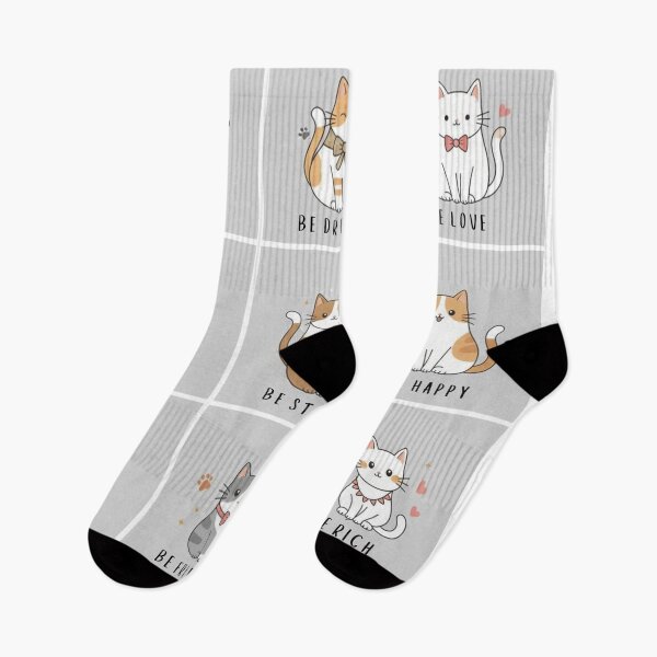 Item preview, 'Positive Cats': 9 Kawaii Kitten Designs with Inspirational Messages designed and sold by JerboT-shirt.