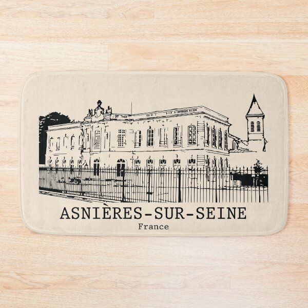 Item preview, Asnières-sur-Seine - France designed and sold by Lakeric Cityscapes.