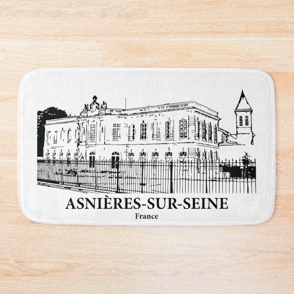 Item preview, Asnières-sur-Seine - France designed and sold by Lakeric Cityscapes.