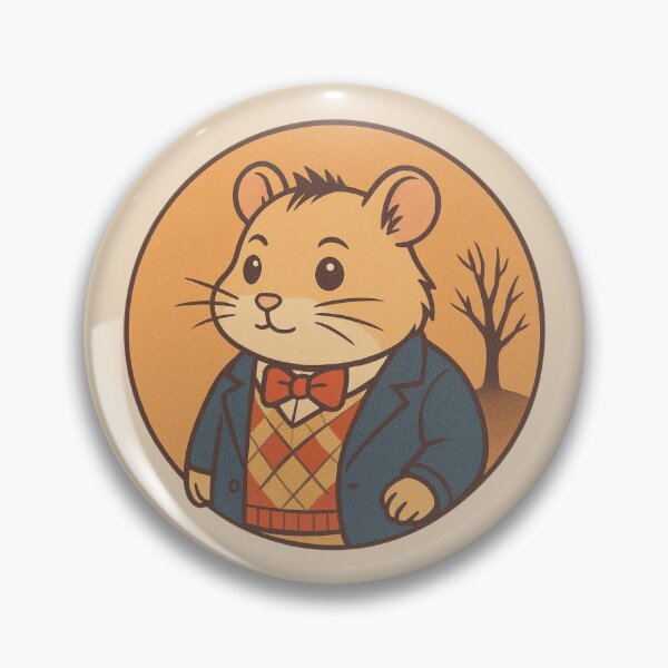 Item preview, Preppy Hamster designed and sold by Planetporridge.
