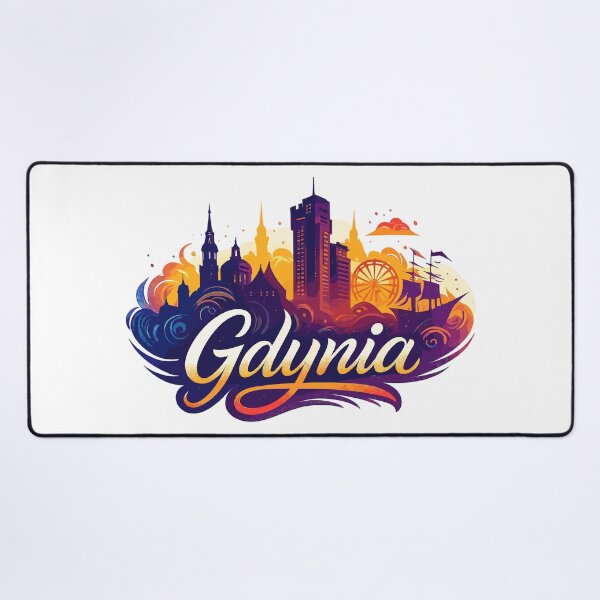 Item preview, Gdynia, Poland, White Port City, impressive, cool, gift designed and sold by Pineapple-Tree.