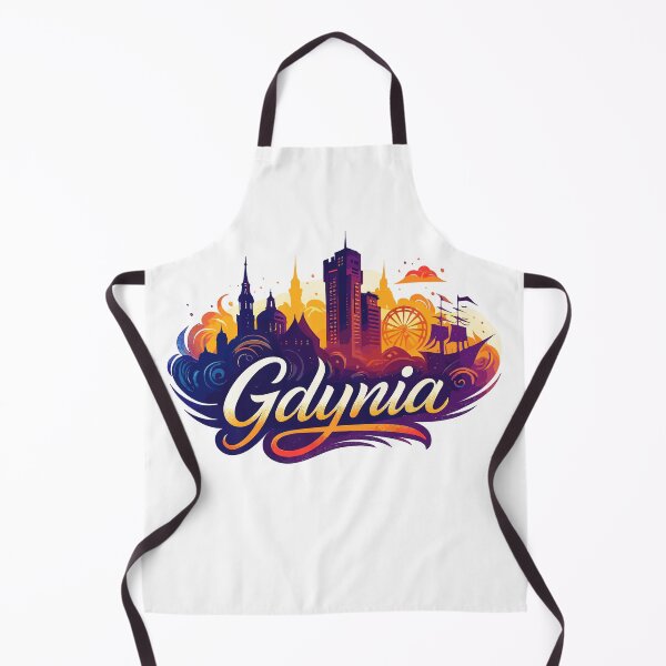 Item preview, Gdynia, Poland, White Port City, impressive, cool, gift designed and sold by Pineapple-Tree.