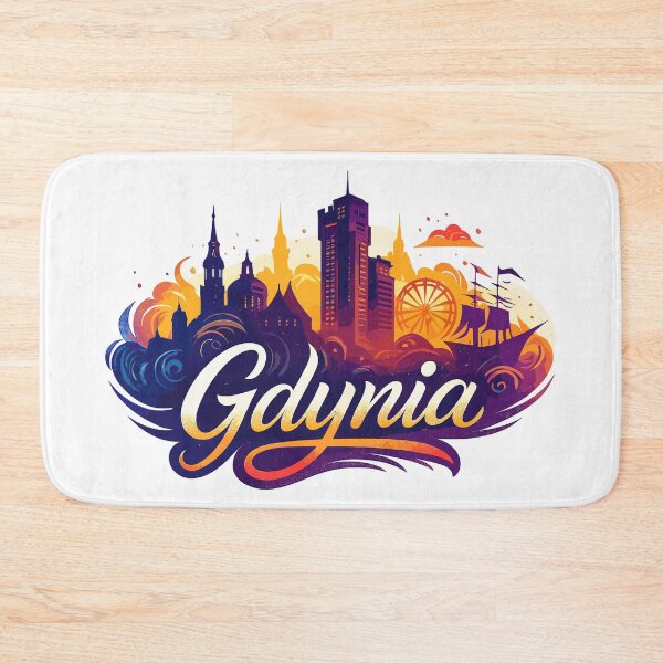 Item preview, Gdynia, Poland, White Port City, impressive, cool, gift designed and sold by Pineapple-Tree.