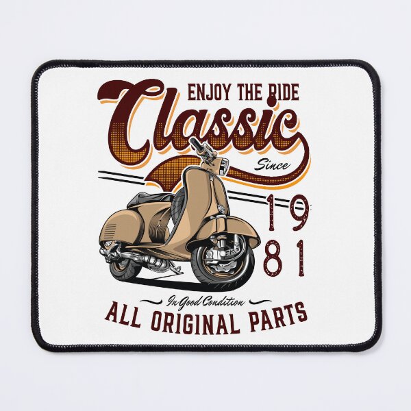 Item preview, Motor Scooter Classic Moped Rider Birthday 1981 designed and sold by JRRTs.