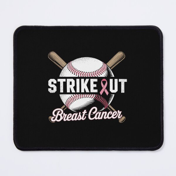Item preview, Strike Out Breast Cancer Baseball Breast Cancer Awareness designed and sold by AnixieArtFun.