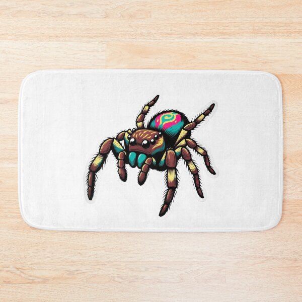 Item preview, Modern Geometric Jumping Spider Vector Art Abstract Arachnid Design designed and sold by GeniePixel.
