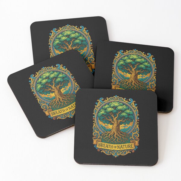 Item preview, Breath of Nature – Mystical Tree of Life Illustration designed and sold by The Devil's Bargain.