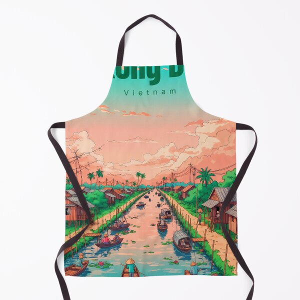 Item preview, Golden Rivers of the Mekong Delta designed and sold by JacksoonLester.