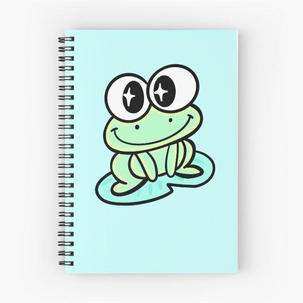 Item preview, Cute happy frog - Funny and cheerful frog design designed and sold by SolarWayfarer.