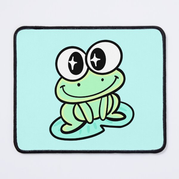 Item preview, Cute happy frog - Funny and cheerful frog design designed and sold by SolarWayfarer.