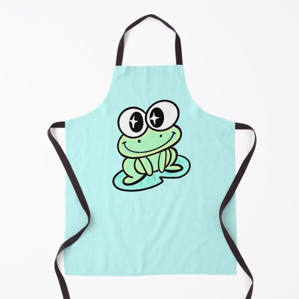 Item preview, Cute happy frog - Funny and cheerful frog design designed and sold by SolarWayfarer.