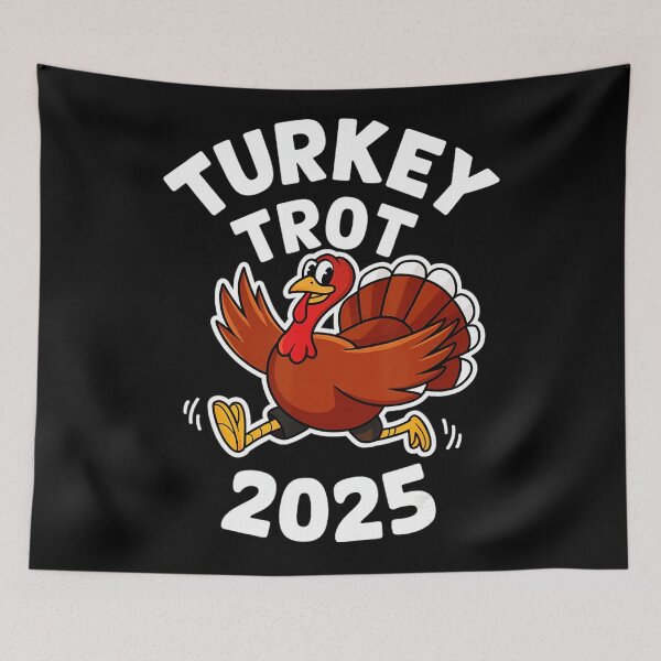 Item preview, Funny Thanksgiving Turkey Trot 2025 Running Event  designed and sold by JEFDodsonArt.