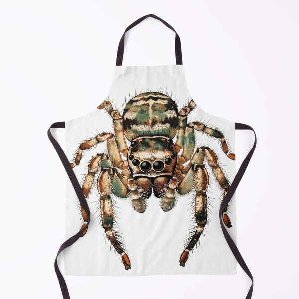 Item preview, Vintage Distressed Jumping Spider Natural History Illustration Retro Arachnid Art designed and sold by GeniePixel.
