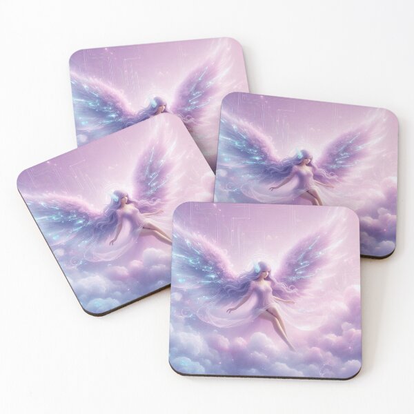 Item preview, Lavender Cloud Tech Angel designed and sold by DreamArt Creations.