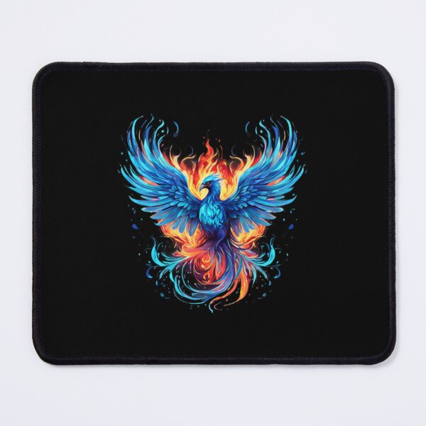 Item preview, Cool Blue Phoenix designed and sold by Planetporridge.