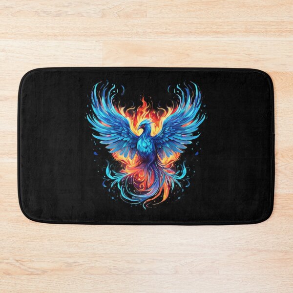 Item preview, Cool Blue Phoenix designed and sold by Planetporridge.
