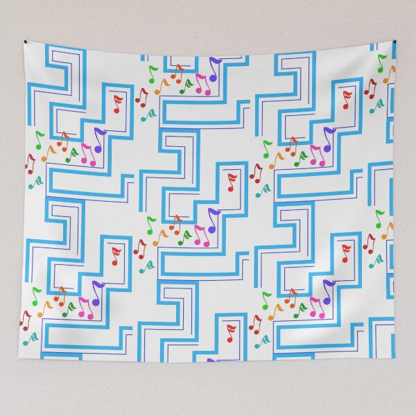 Item preview, abstract maze with music designed and sold by CREATINERY.