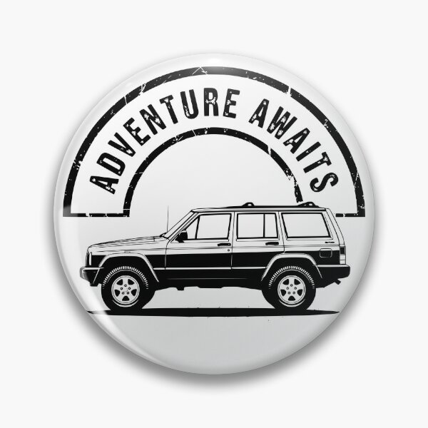 Item preview, Adventure Awaits Cherokee XJ Off-Road T-Shirt B designed and sold by Off-Road-Zone.