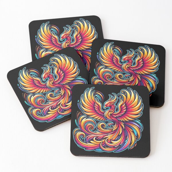 Item preview, Colorful Phoenix designed and sold by Planetporridge.