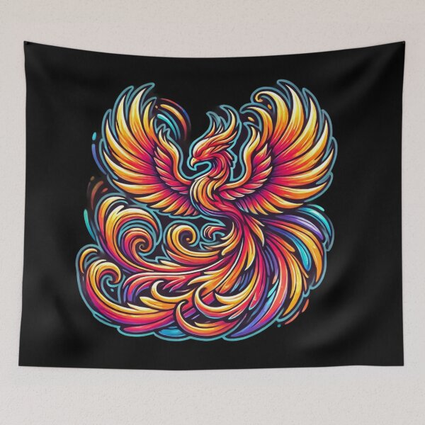 Item preview, Colorful Phoenix designed and sold by Planetporridge.