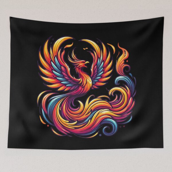 Item preview, Happy Phoenix designed and sold by Planetporridge.