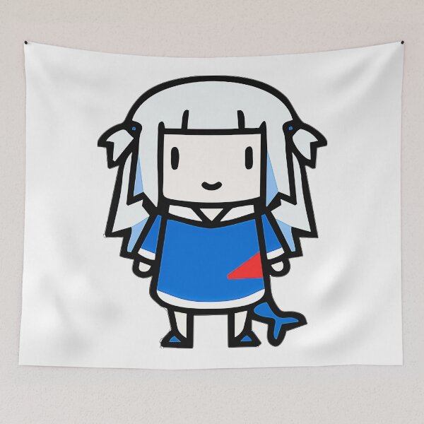 Item preview, Hololive - Mini Gawr Gura designed and sold by RomConrad.