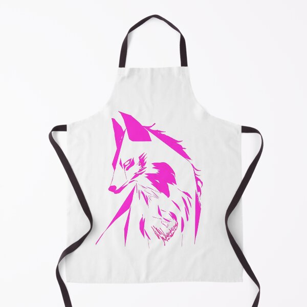 Item preview, Pink lined vector wolf designed and sold by Starphil.