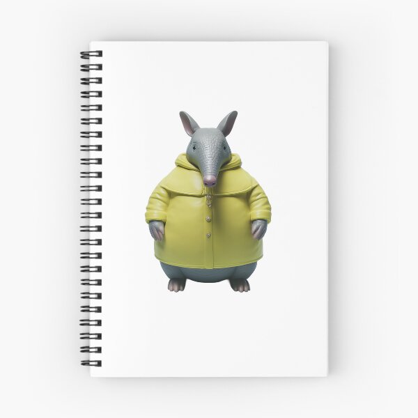 Item preview, Armadillo in Yellow Raincoat designed and sold by DigitalArtKiosk.