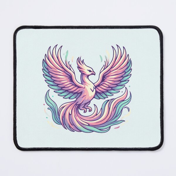 Item preview, Cool Pastel Phoenix designed and sold by Planetporridge.