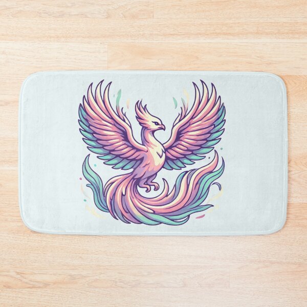 Item preview, Cool Pastel Phoenix designed and sold by Planetporridge.