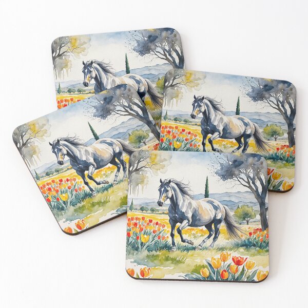 Item preview, Andalusian horse silver-gray designed and sold by Helios Be. Lavsh.