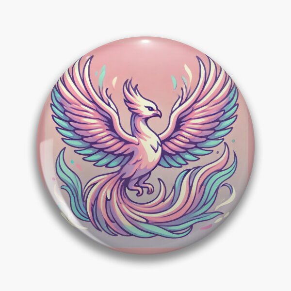 Item preview, Nice Pastel Phoenix designed and sold by Planetporridge.