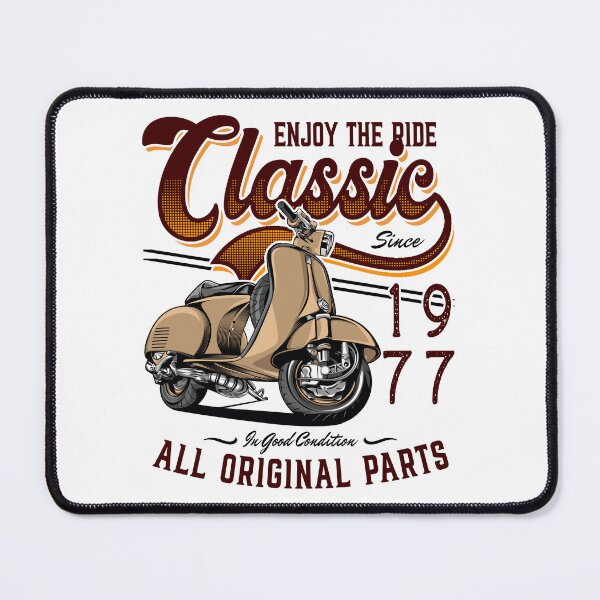 Item preview, Motor Scooter Classic Moped Rider Birthday 1977 designed and sold by JRRTs.
