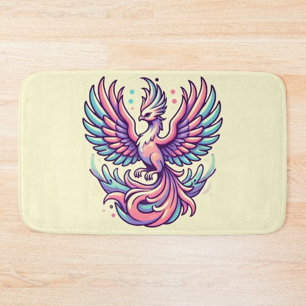 Item preview, Colorful Pastel Phoenix designed and sold by Planetporridge.