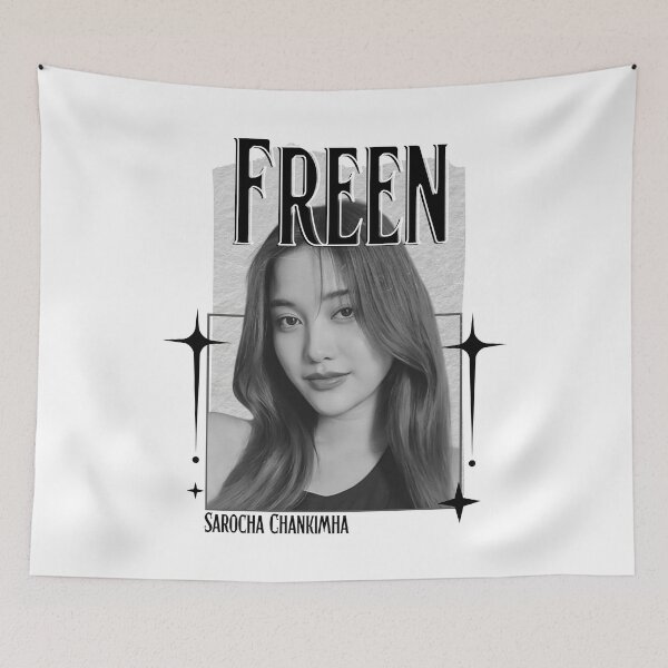 Item preview, Freen (Sarocha Chankimha) Thailand Actresses Thai drama Entertainment Scrapbook Collage Cozy Y2K Vintage Design designed and sold by HELL0WBELLO.
