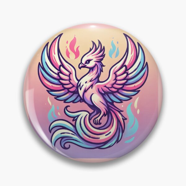 Item preview, Pastel Phoenix Artwork designed and sold by Planetporridge.