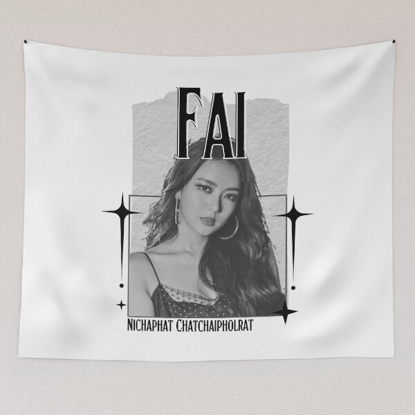 Item preview, Fai (Nichaphat Chatchaipholrat) Thailand Actresses Thai drama Entertainment Scrapbook Collage Cozy Y2K Vintage Design designed and sold by HELL0WBELLO.