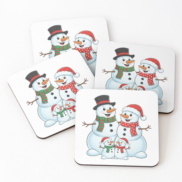 Item preview, Snow man family designed and sold by BBM-STYLE-MAKER.