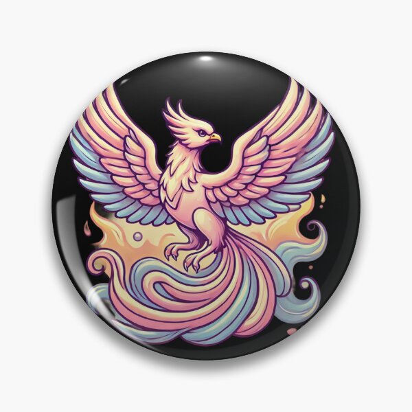 Item preview, Cute Pastel Phoenix designed and sold by Planetporridge.