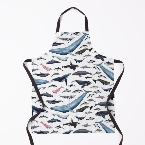 Item preview, CETACEANS POSTER-white designed and sold by BEATRIZ ABAITUA.