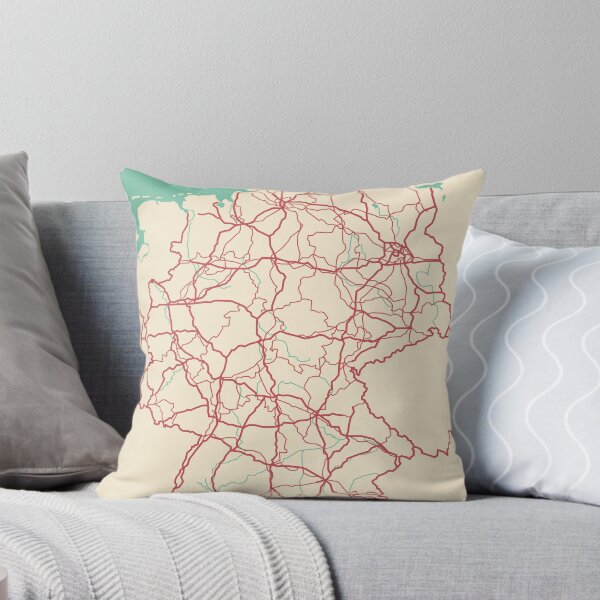 Item preview, Modern Germany Map designed and sold by MapsByLeo.