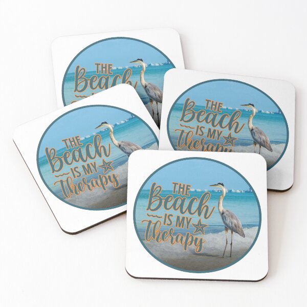 Item preview, Beach Therapy; designed and sold by StickerApe.