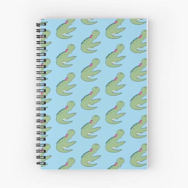 Item preview, Cute Baby Alligator Doodle Seamless Pattern - Playful Crocodile Nursery Print designed and sold by NgernPhanLan.