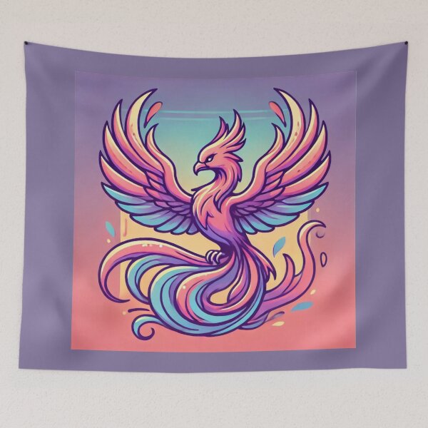Item preview, Pastel Phoenix designed and sold by Planetporridge.