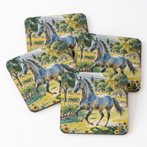 Item preview, Andalusian horse silver-gray#2 designed and sold by Helios Be. Lavsh.