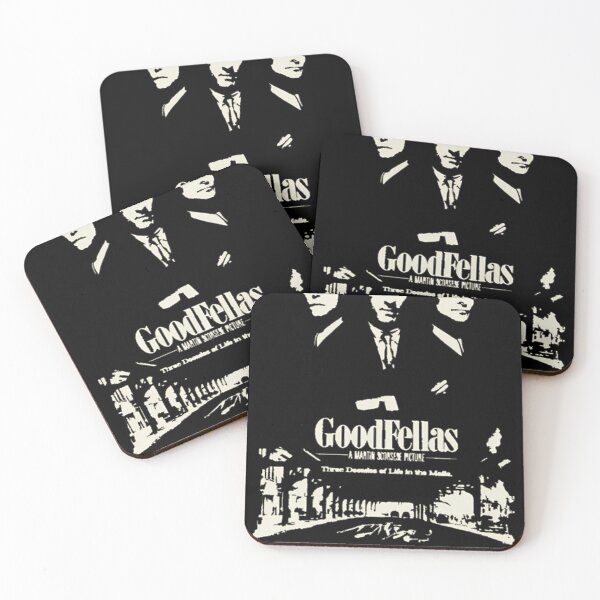 Artikelvorschau, Alle Mafia-Filme im Retro-Stil der 90er Jahre, Vintage GoodFellas, schwarze Grafik entworfen und verkauft von Claytonhuffos.