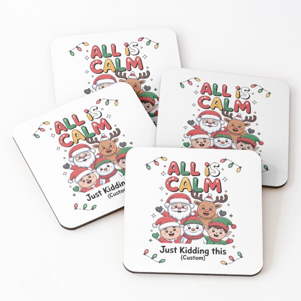 Item preview, All Is Calm Just Kidding Teacher, Xmas Teacher Appreciation ,Holiday Season designed and sold by marcusry.